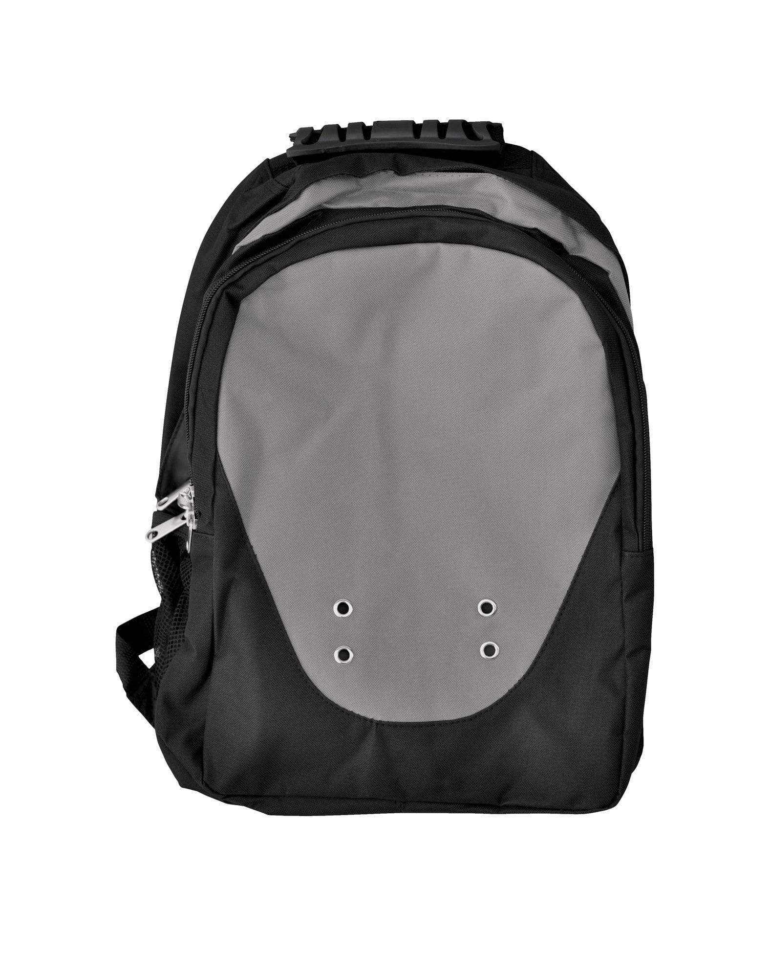 Climber Backpack B5001 Active Wear Winning Spirit Black/Charcoal "(w)33cm x (h)42cm x (d)17.5cm, Capacity 24.3 Litres"